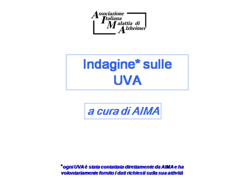 Indagine UVA